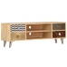 Mueble de TV de madera maciza de mango 120x30x40 cm