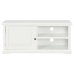 Mueble para TV de madera blanco 90x30x40 cm