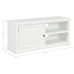 Mueble para TV de madera blanco 90x30x40 cm