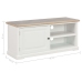 Mueble para TV de madera blanco 90x30x40 cm