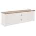 vidaXL Mueble para TV de madera blanco 120x30x40 cm