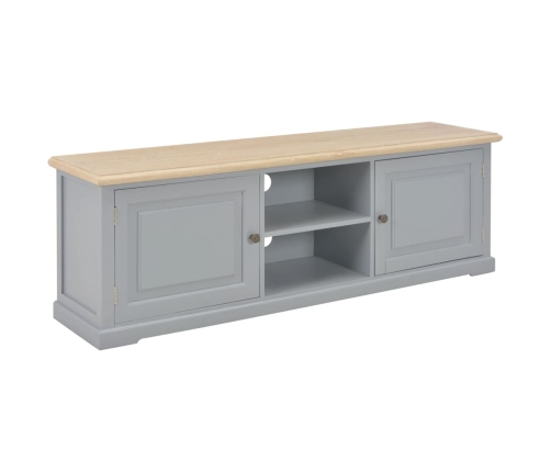 vidaXL Mueble para TV de madera gris 120x30x40 cm