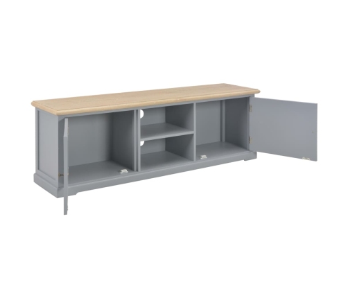 vidaXL Mueble para TV de madera gris 120x30x40 cm