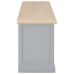 vidaXL Mueble para TV de madera gris 120x30x40 cm