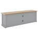 vidaXL Mueble para TV de madera gris 120x30x40 cm