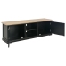 vidaXL Mueble para TV madera negro 120x30x40 cm