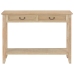 Mesa consola de madera 110x35x80 cm