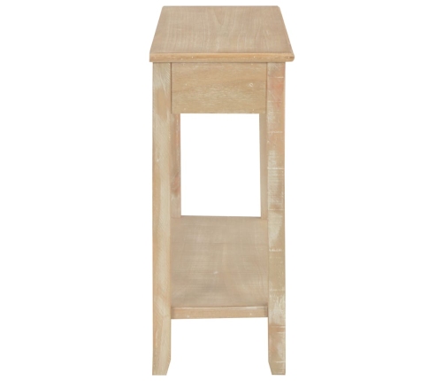 Mesa consola de madera 110x35x80 cm