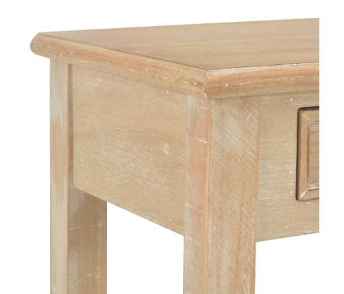 Mesa consola de madera 110x35x80 cm