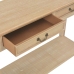 Mesa consola de madera 110x35x80 cm