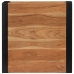 Mesa de centro de madera maciza de acacia 60x60x40 cm