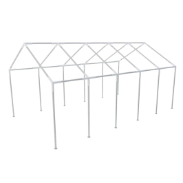 Estructura de carpa de fiesta para jardín de acero 10x5 m