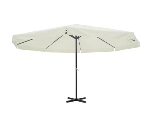 Sombrilla aluminio blanco 500 cm