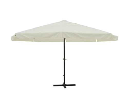 Sombrilla aluminio blanco 500 cm