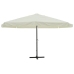 Sombrilla aluminio blanco 500 cm