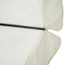 Sombrilla aluminio blanco 500 cm