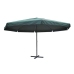 Sombrilla aluminio verde 500 cm