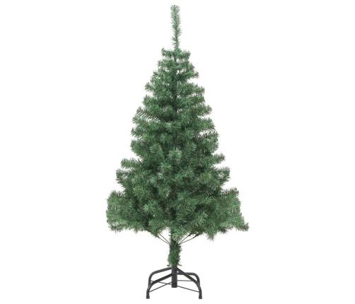 Árbol de Navidad artificial con soporte 150 ramas 380 cm