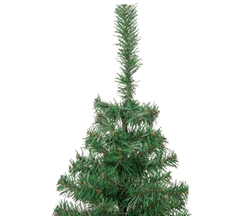 Árbol de Navidad artificial con soporte 150 ramas 380 cm