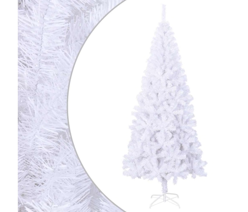 Árbol de Navidad artificial con soporte 620 ramas 180 cm