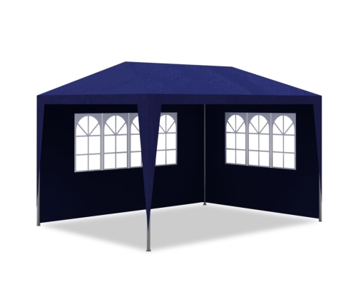 Carpa para fiestas azul 3x4 m