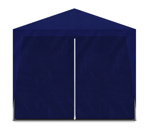 Carpa para fiestas azul 3x6 m