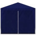 Carpa para fiestas azul 3x6 m