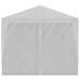 Carpa para fiestas blanco 3x9 m