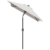 Sombrilla rectangular blanco arena 200x300 cm