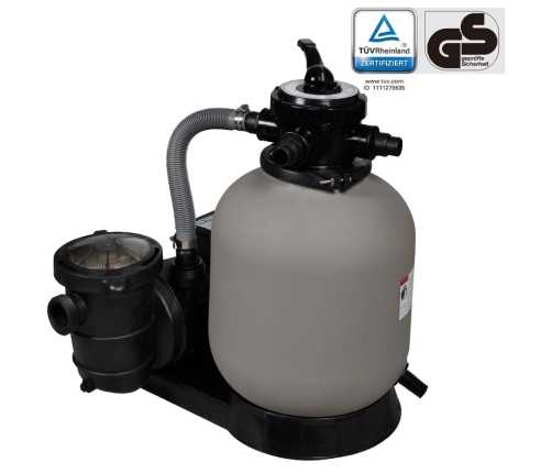 Bomba filtro de arena 600 W 17000 l/h