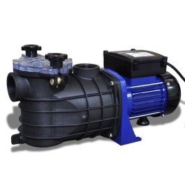 Bomba de piscina eléctrica 500 W azul