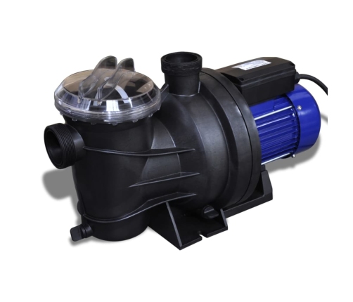 Bomba de piscina eléctrica 800 W azul