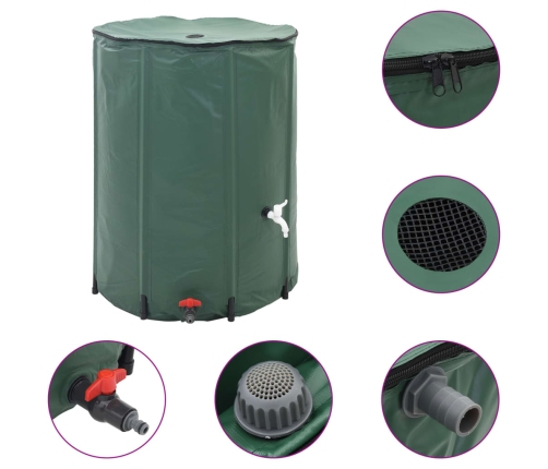 Tanque plegable para el agua, 250 L