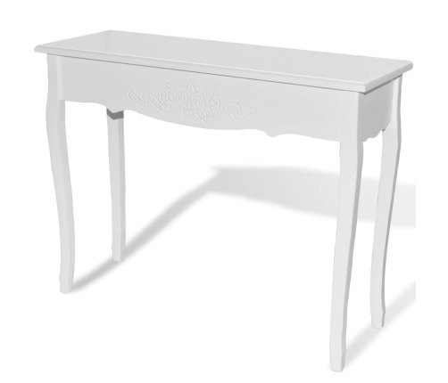 Mesa consola de tocador blanco