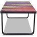 Mesa de centro con superficie con estampado de arco iris