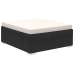 Set muebles de jardín 12 pzas y cojines ratán sintético negro