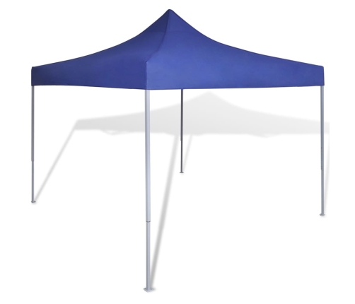 Cenador plegable azul 3x3 m