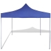 Cenador plegable azul 3x3 m