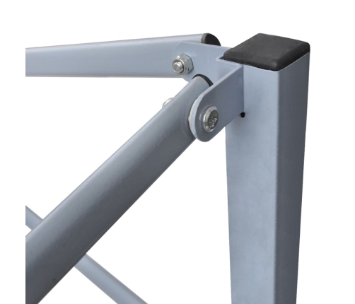 Cenador plegable azul 3x3 m