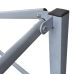 Cenador plegable azul 3x3 m