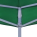 Cenador plegable verde 3x3 m