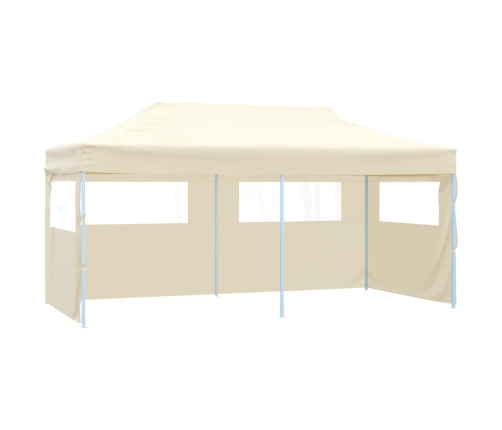 Carpa plegable Pop-up crema 3x6 m