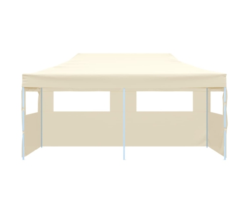 Carpa plegable Pop-up crema 3x6 m