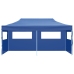 Carpa plegable pop-up azul 3x6 m