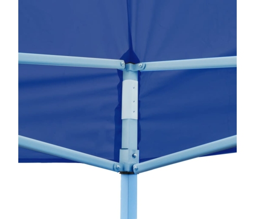 Carpa plegable pop-up azul 3x6 m