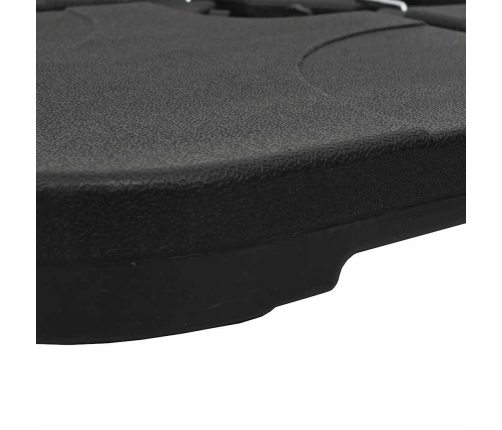 Base de sombrilla postátil arena/agua 60 l