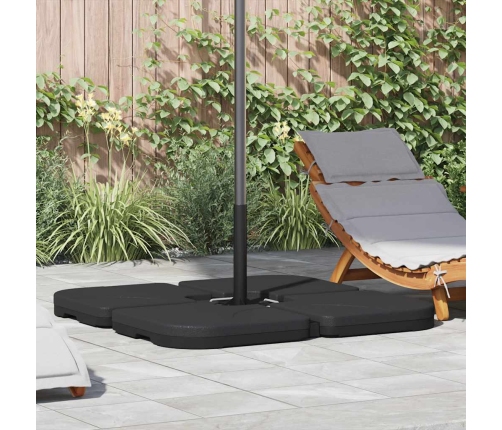 Base de sombrilla postátil arena/agua 60 l