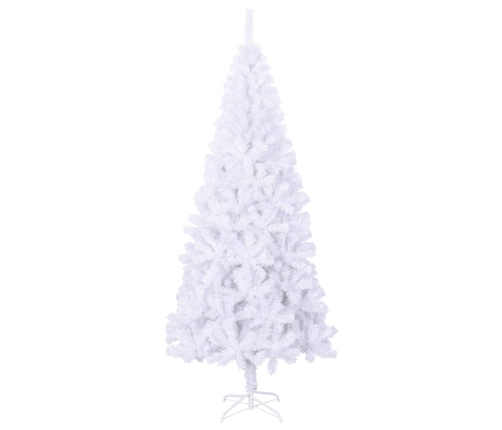 Árbol de Navidad artificial con soporte acero 910 ramas 210 cm