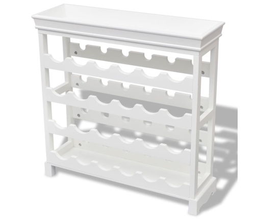 Mueble botellero Abreu blanco