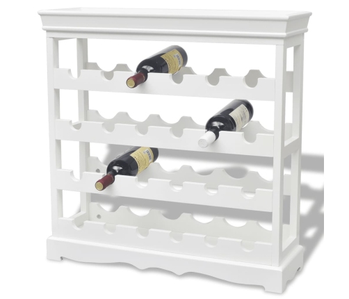 Mueble botellero Abreu blanco